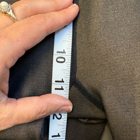 Heart polka dot super soft fleece lined high waist women's tights size XS - Picture 9 of 10